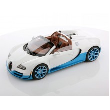 MR Bugatti Veyron 16.4 Grand Sport Vitesse White/Light Blue - Limited 99 pcs