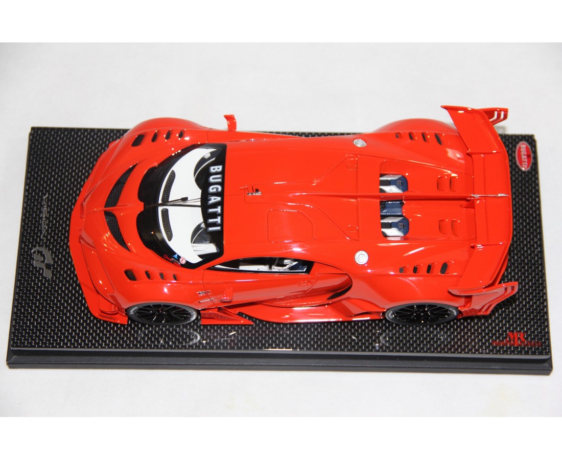 Bugatti Vision Gran Turismo In Red Rosso Dino Limited 30 Pcs By Mr