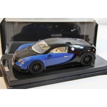 Bugatti Veyron Super Sport Blue/Black on Carbon Base, Limited 30 pcs by MR 1/18
