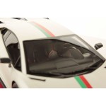 Clearance MR Lamborghini Aventador SVJ White Bianco Canopus, Italian Design  - Limited 16 pcs