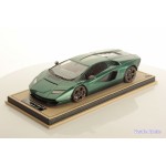 MR Lamborghini Countach LPI 800-4 Blue Arunus, Verde Abete - Limited 49 pcs