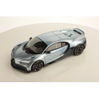 MR Bugatti Chiron Profilee Argent Atlantique / Blue Royale Carbon - Limited Edition