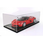 Ferrari LaFerrari Red Corsa - Limited 100 pcs with Display Case by BBR (Scale 1/12)