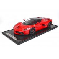 Ferrari Laferrari Red Rosso Corsa - Limited 20 pcs with Display Case by BBR (Scale 1/12)