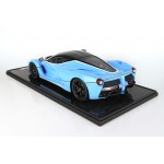 BBR Ferrari LaFerrari Baby Blue - Limited 40 pcs with Display Case (Scale 1/12)