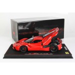 Ferrari Laferrari Red Corsa Fully Open Diecast - Limited 120 pcs with Display Case by BBR