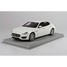 Clearance BBR Maserati Quattroporte MY17 Gran Sport, White Limited 50 pcs with Display Case