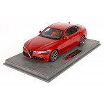 Alfa Romeo Giulia Veloce, Rosso Monza - Limited 199 pcs with Display Case by BBR