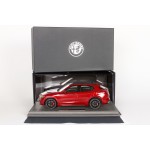 Alfa Romeo Stelvio Quadrifoglio, Rosso Competizione - Limited 500 pcs with Display Case by BBR