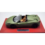 BBR Clearance Ferrari 458 Military Green - Limited 20 pcs with Display Case