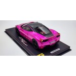 BBR Clearance Ferrari 458 Flash Pink - Limited 15 pcs with Display Case