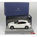 BBR Clearance Maserati Levante Geneve Autoshow, White Limited 199 pcs with Display Case