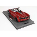 BBR Pagani Huayra Roadster Carbon Fibre Red - Limited 32 pcs w/ Display Case