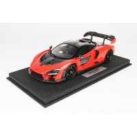 Mclaren Senna in Red Accent - Limited 15 pcs w/ Display Case by BBR
