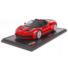Ferrari J50 Special Edition Red on Carbon Base - Limited 100 pcs with Display Case by BBR