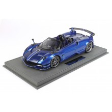 Pagani Huayra BC Carbon Fiber Blue - Limited 48 pcs w/ Display Case by BBR