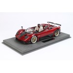 BBR Pagani Barchetta in Rosso Met Red - Limited 20 pcs with Display Case