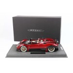BBR Pagani Barchetta in Rosso Met Red - Limited 20 pcs with Display Case