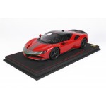 Ferrari SF90 Pack Fiorano Red Corsa Italian Livery - Limited 48 pcs with Display Case by BBR