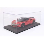 Ferrari SF90 Pack Fiorano Red Corsa Italian Livery - Limited 48 pcs with Display Case by BBR