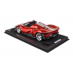 BBR Ferrari Daytona SP3 Icona Metallic Red Magma Italy Stripe - Limited 21 pcs with Display Case