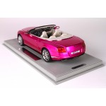 Bentley Continental GT V8 S Convertible, Flash Pink - Limited 20 pcs with Display Case by BBR