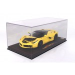 Ferrari Laferrari Yellow w/ Black Wheel Fully Open Diecast - Limited 52 pcs with Display Case by BBR