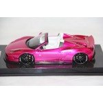 Ferrari 458 Spider Liberty Walk Performance, Flash Pink on Carbon Base - Ltd 10 pcs by LB Work